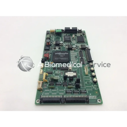 Green rev c1 pcb board national display system 16a0030 rev featuring pixelworks pw1740 chip and electronic components