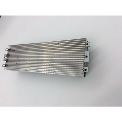 Silver aluminum heat sink with parallel fins and mounting brackets for nayuta nb-272 nb-261 board