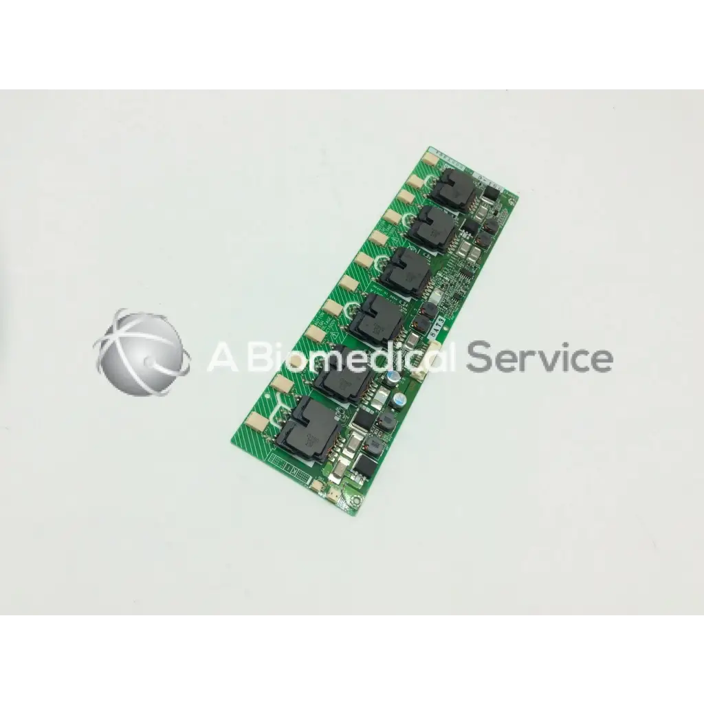 Green rectangular circuit board with black integrated circuits and silver solder points for nec 208pwt051-c inverter