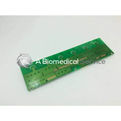 Green rectangular circuit board with gold traces and solder points for nec 208pwt051-c inverter model 208pwt051-c