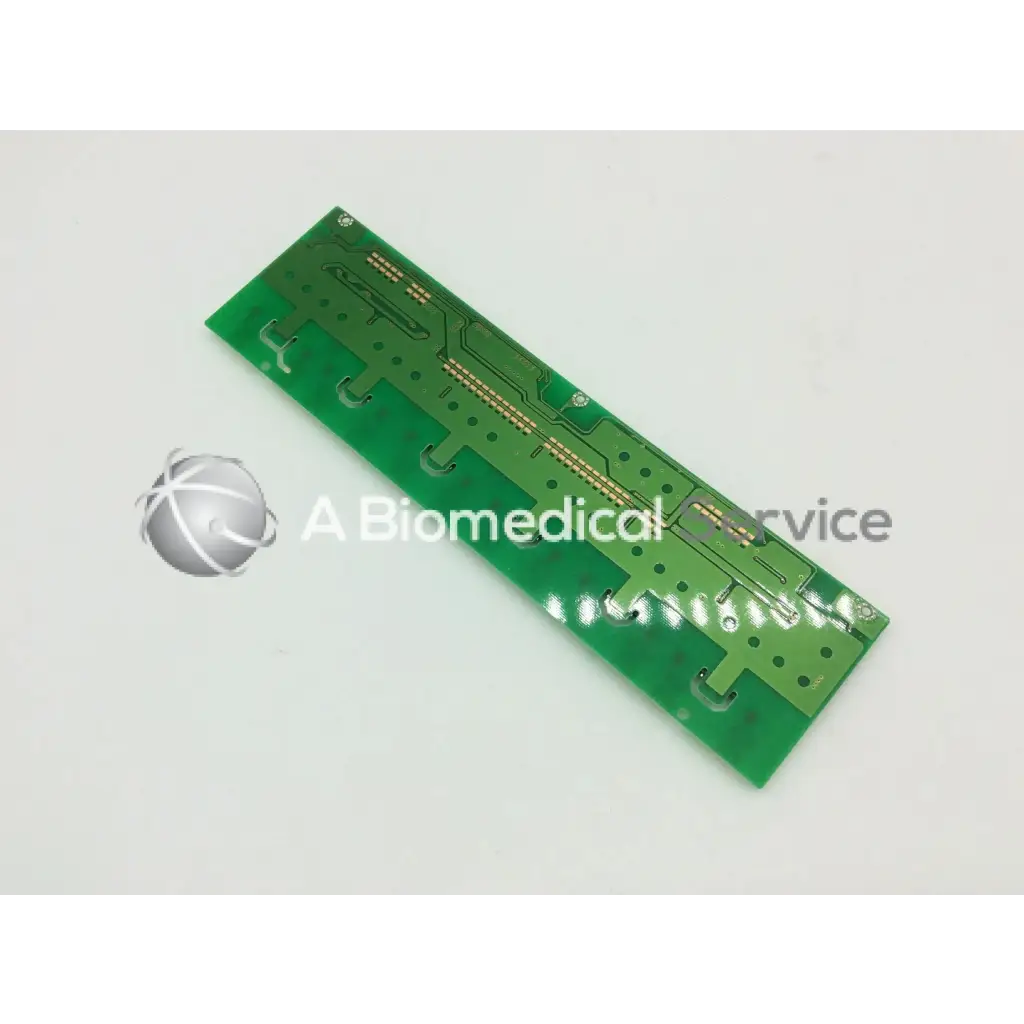 Green rectangular circuit board with gold conductive traces and cutout slots for nec 208pwt051-c inverter