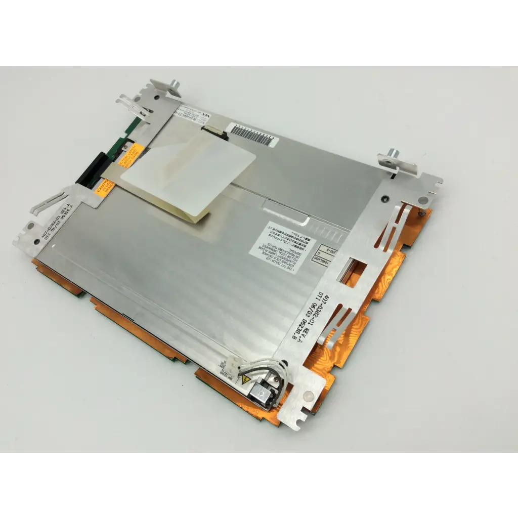 Silver-framed nl6448bc33-3 display panel with orange circuit boards and white labels for panel k20d01184017 replacement