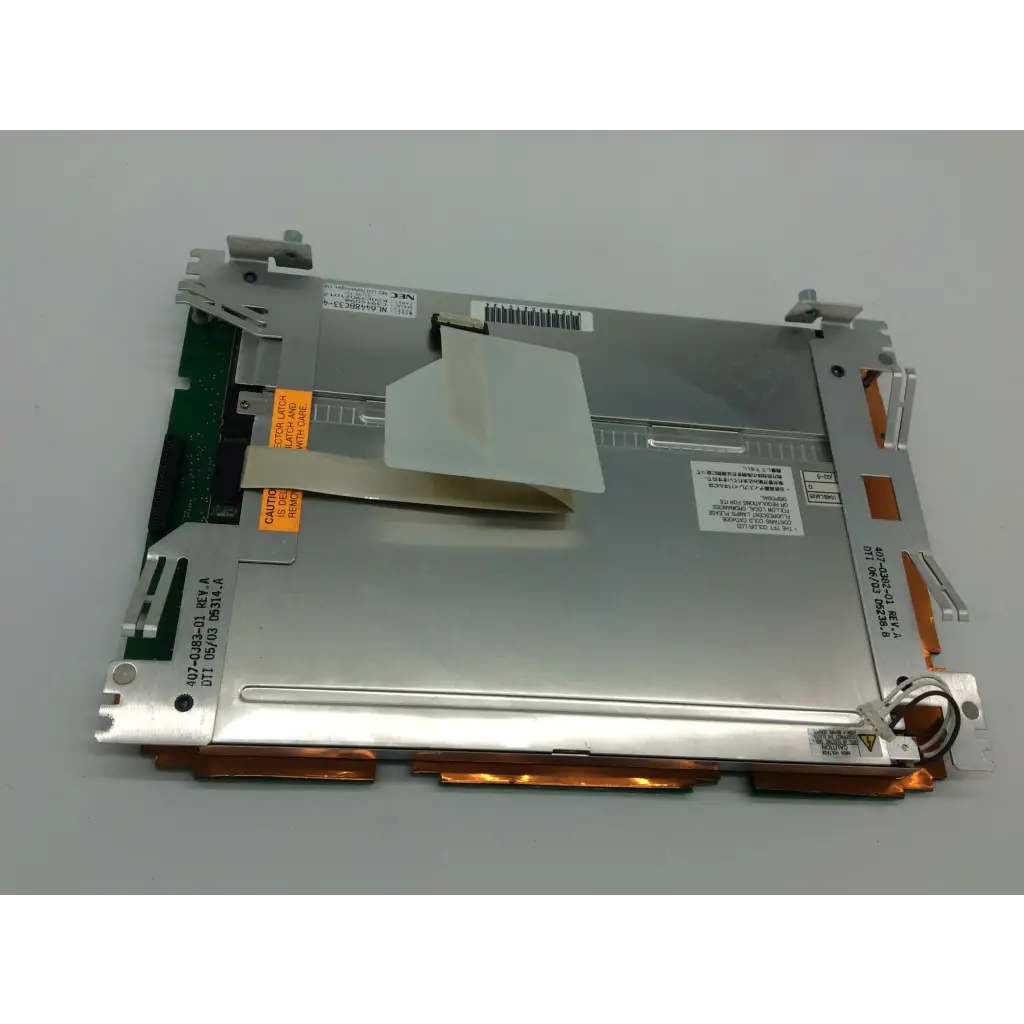 Silver-framed nl6448bc33-3 display panel k20d01184017 replacement board with copper heat sinks and green circuit board