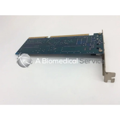 Dark green netgear ea201 8ea201 0d2 isa network card circuit board with gold contacts and metal bracket