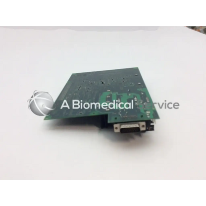 Green rectangular north american drager gap personality pcb board with d-sub connector and silver spherical component
