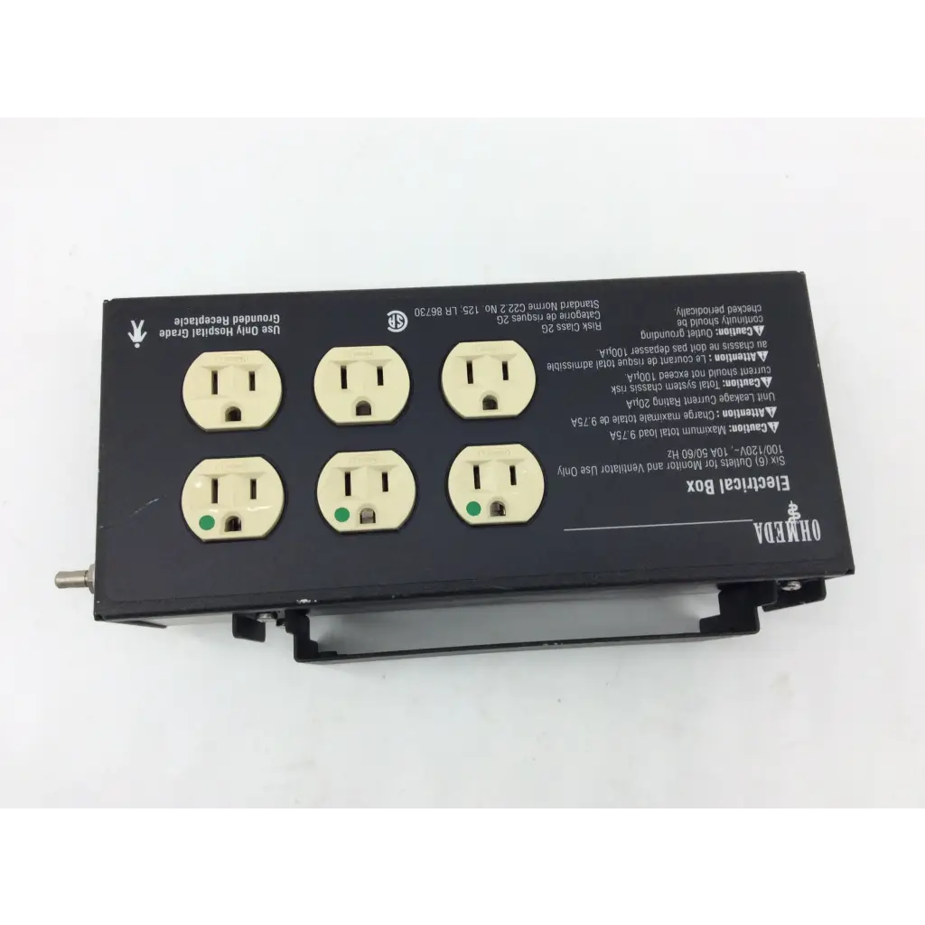 Load image into Gallery viewer, Ohmeda 1001-8945-000 6-Outlet Electrical Box Risk Class