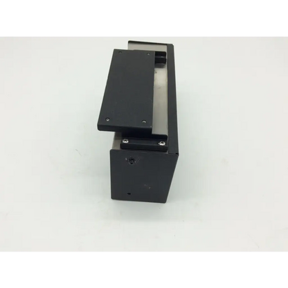 Black metal cash register drawer with screws for ohmeda 1001-8945-000 electrical box risk class 100/120v 10a 50/60hz