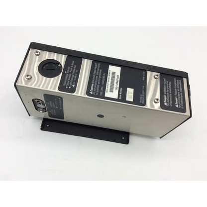 Ohmeda silver metallic 6-outlet electrical box risk class 100 120v with black labels and circular dial model 091-8546-300