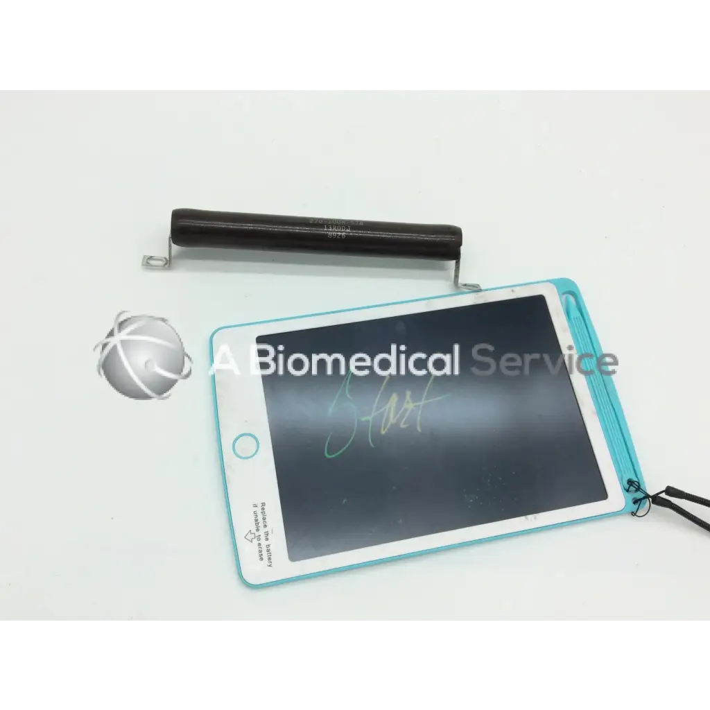 Light blue protective case with black screen and white bezel featuring stylus for ohmite 270-100m-538 vitreous enamel resistor