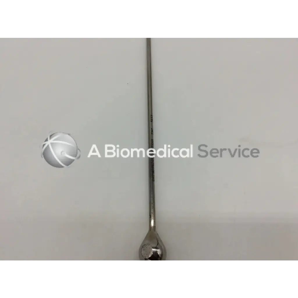 Orthopedic systems inc 5451 hand instrument with sleek metallic shaft and rounded bulbous end for precise use
