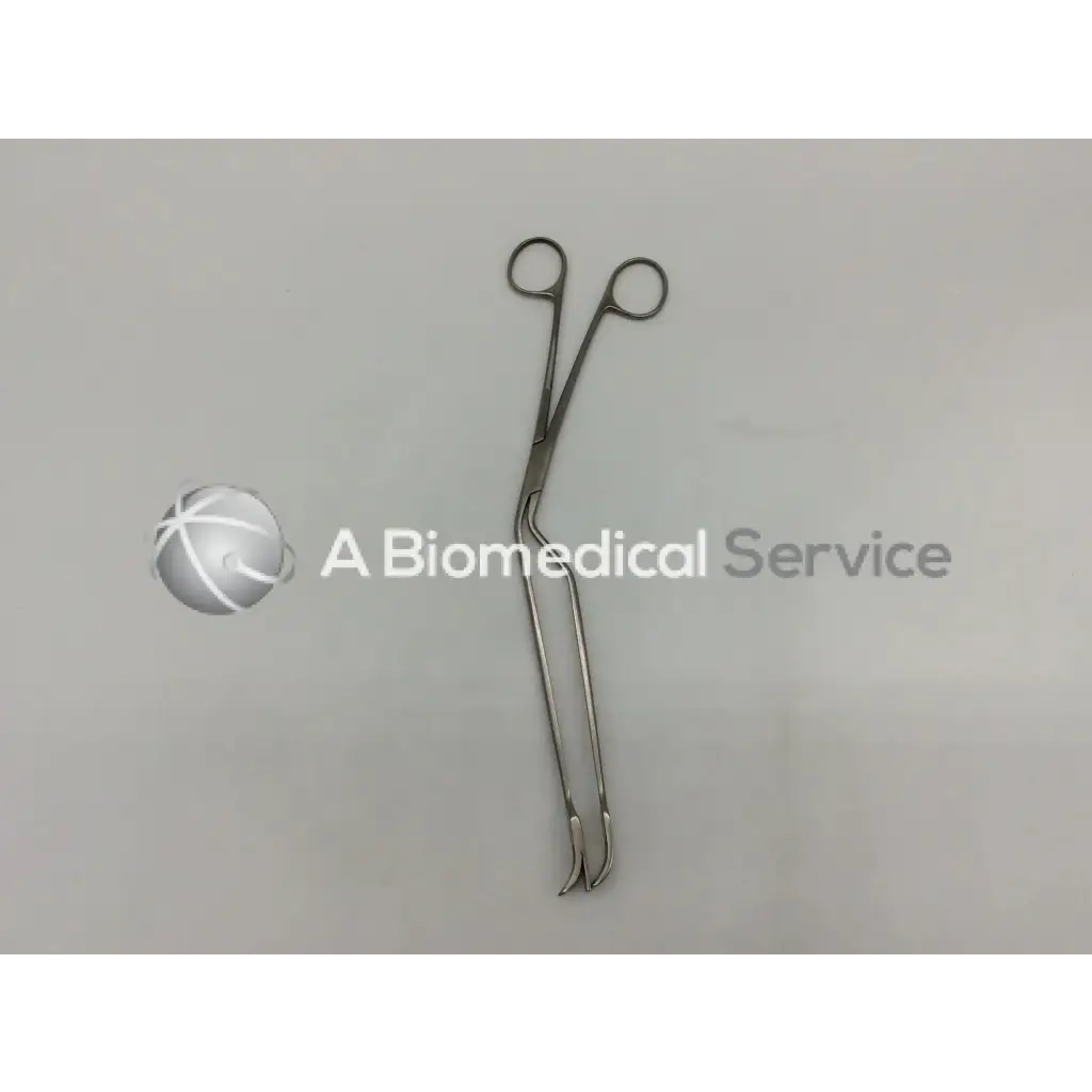 Load image into Gallery viewer, A Biomedical Service Padgett P-397 Lockwood Abdominal 12 3/4&quot; Demarcator Stainless Forceps 11mm Wide 105.00