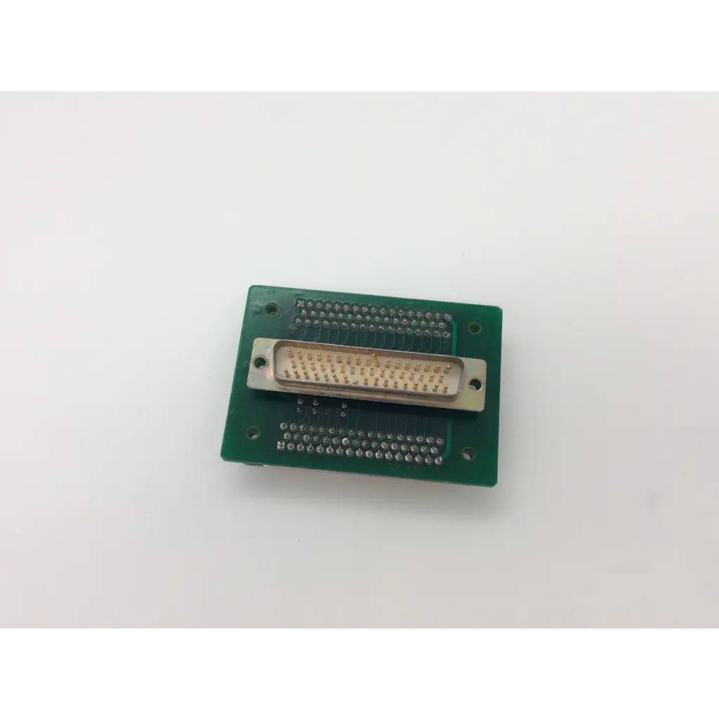 Green circuit board pcba adapter dge with metallic d-sub connector and multiple pins by pbt technologies