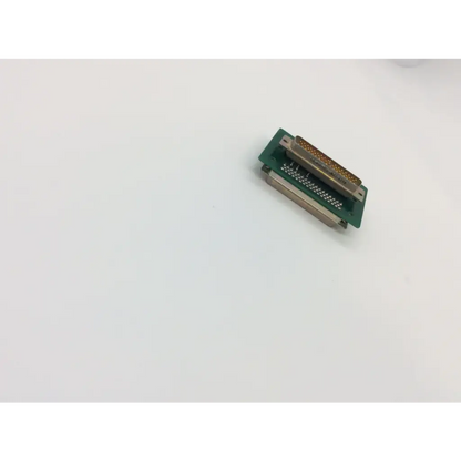 Green pcba adapter dge circuit board with metallic connector pins and gold-plated contacts by pbt technologies