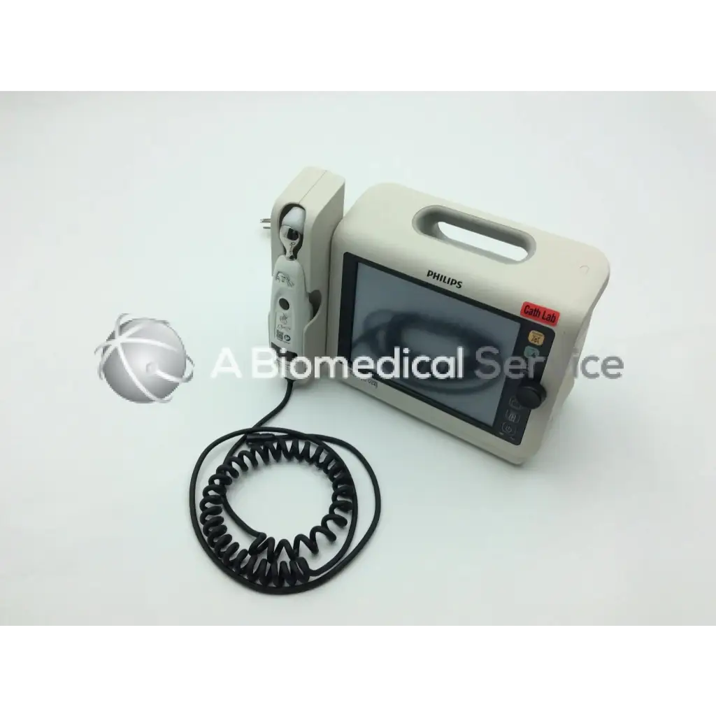 Load image into Gallery viewer, A Biomedical Service Philips Healthcare SureSigns VS4 Vital Signs Monitor w/ Temp Probe &amp; Blood Pressure Cuff &quot;Long, Medium, Short&quot; 650.00