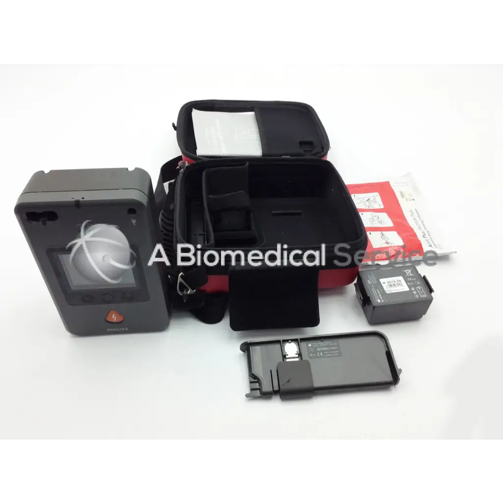 Load image into Gallery viewer, A Biomedical Service Philips HeartStart FR3 AED Defibrillator ECG Bundle 890.00