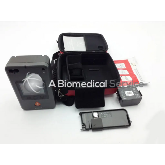 Philips HeartStart FR3 AED Defibrillator ECG Bundle