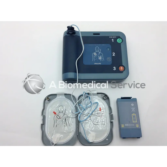 Philips Heartstart FRX AED Trainer w/ Smart Pads Battery