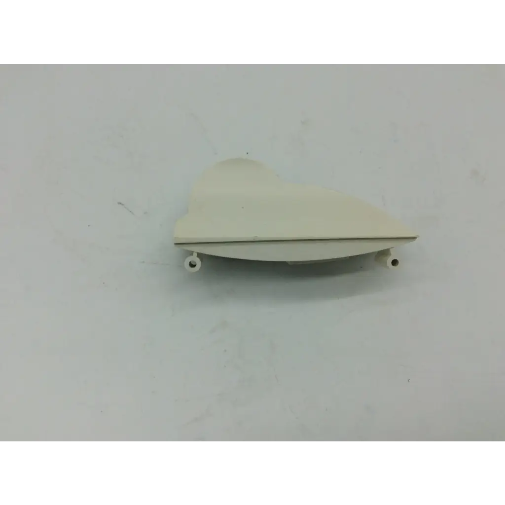 Off-white plastic m4046-61402 patient monitor controller dial cover with two mounting holes for IntelliVue M4046-61402