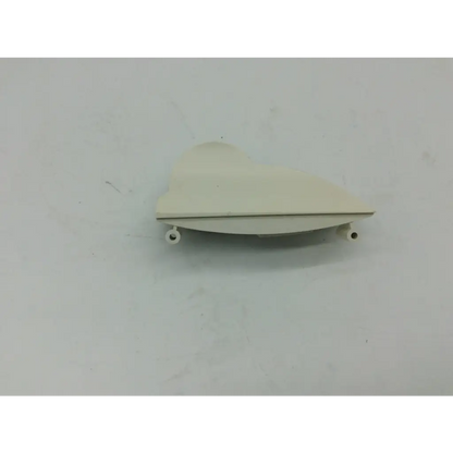 Off-white plastic m4046-61402 patient monitor controller dial cover with two mounting holes for IntelliVue M4046-61402