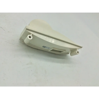 Off-white plastic m4046-61402 patient monitor controller dial assembly with molded edges and mounting holes visible