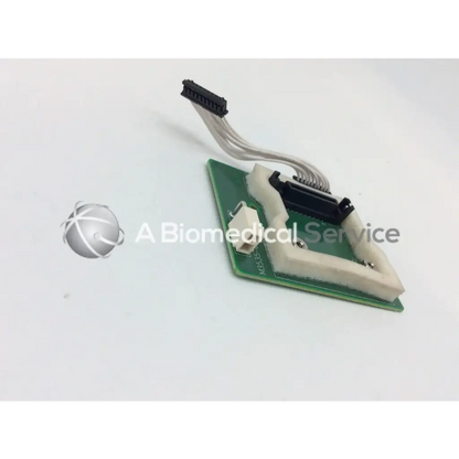 Green pcb board with white plastic components and black ribbon cable connector philips m3535-60120 m3535-20120 rev