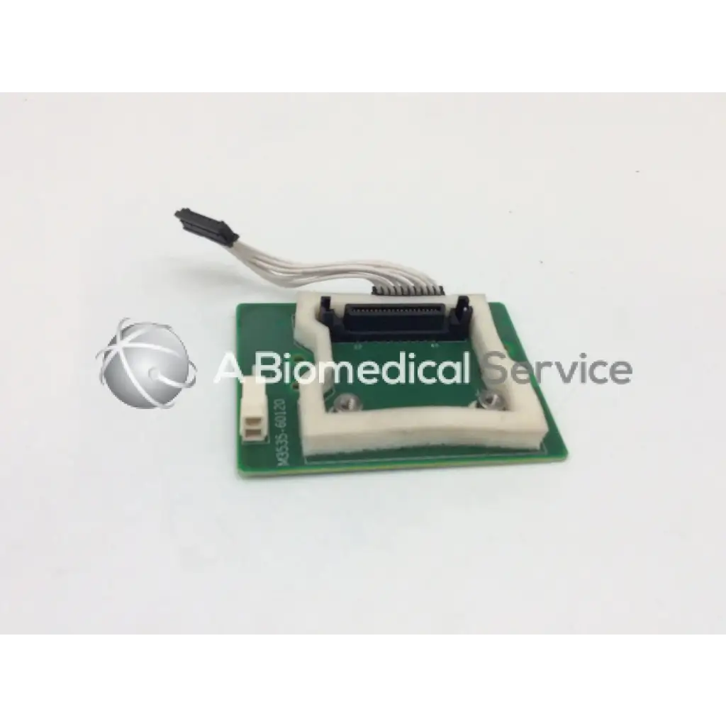 Green pcb board with white housing and black connector cable for philips m3535-60120 m3535-20120 rev 030402