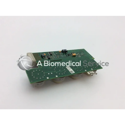 Green rectangular philips m8062-66441 side module circuit board with silver connectors and white spherical component