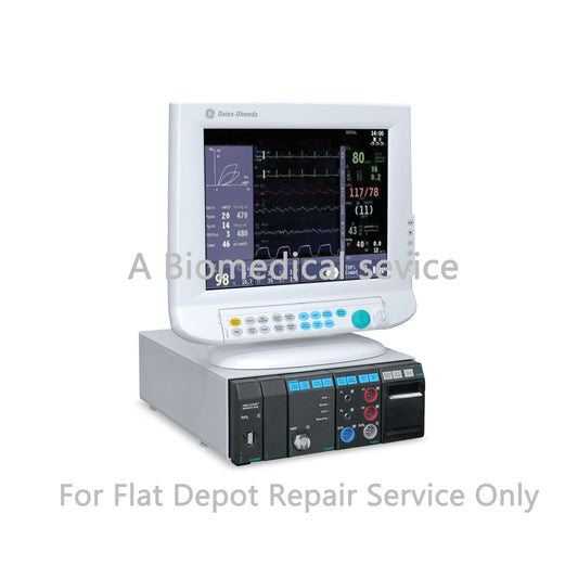 GE Datex Ohmeda s/5 Anesthesia Patient Monitor Repair Service GE Daatex-Ohmeda