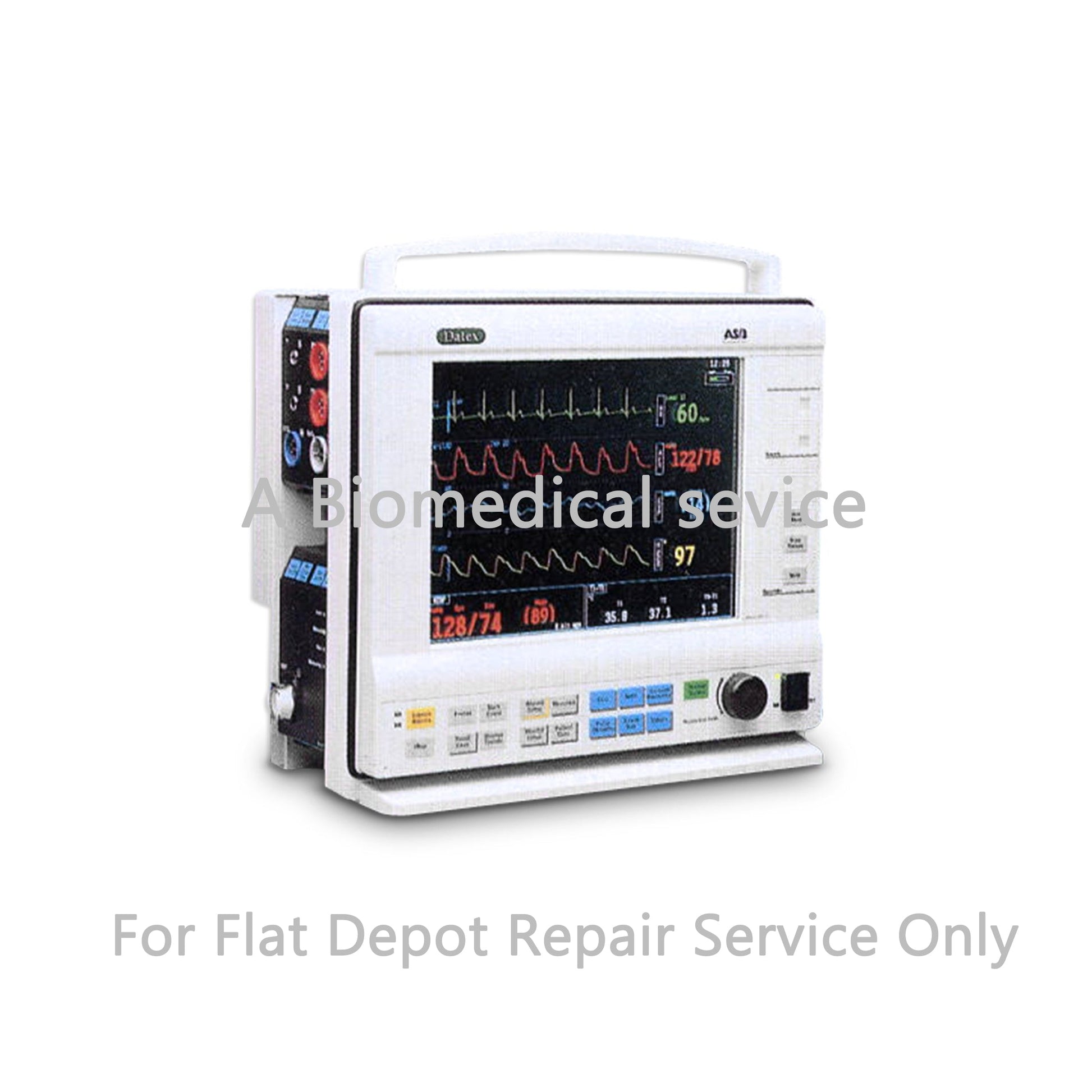 GE Datex Ohmeda AS/3 Compact Anesthesia Monitor Repair Service GE