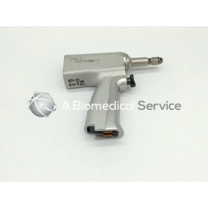 Stryker system 5 double trigger rotary drill with silver metallic finish and ergonomic grip featuring double trigger rotary design