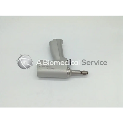 Stryker system 5 double trigger rotary drill in gray with metallic tip and textured grip ergonomic trigger rotary drill