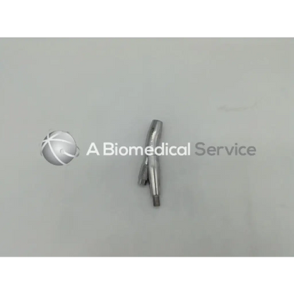 Silver metallic curved tapered synthes orthopedic surgical medical instrument holder model 355.16 for precise use