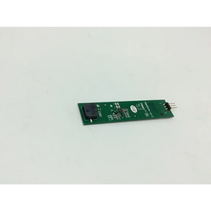 Green rectangular circuit board with black components and silver pins for tnm1r0014-a1-e controller use