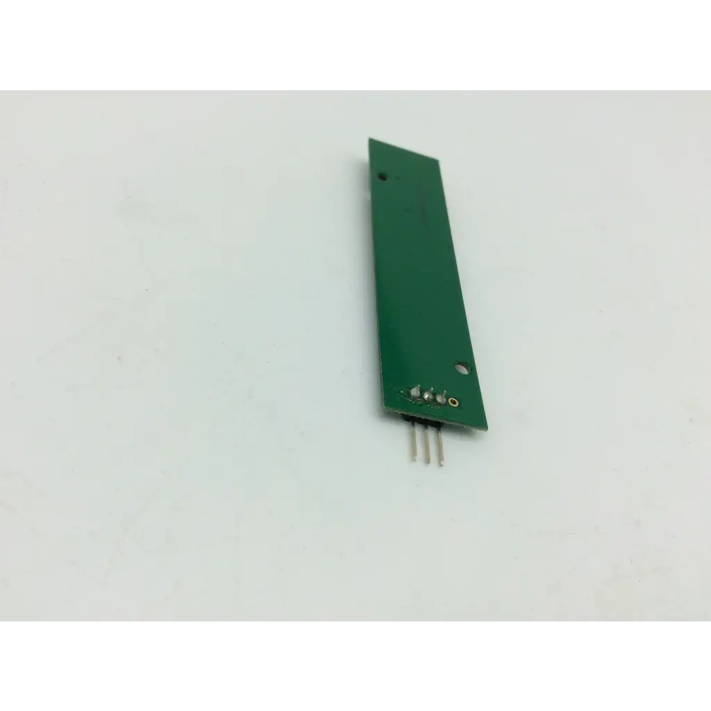 Green rectangular electronic circuit board with three metallic pins for tnm1r0014-a1-e controller use
