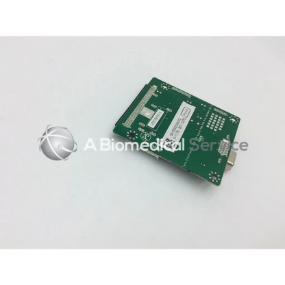 Green rectangular lcd ctr board with silver connectors and white labeling for tyco electronics e670547 rev c