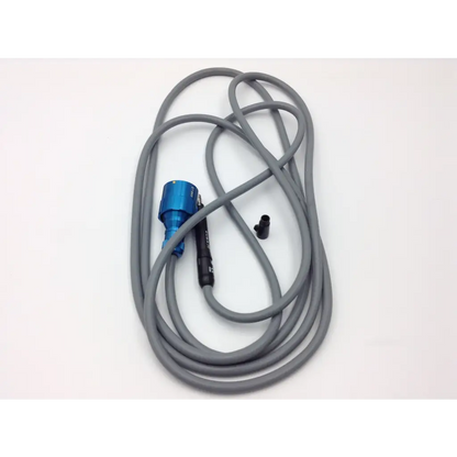 Blue and black valleylab cusa excel handheld vacuum hose with gray flexible tubing for cusa excel 36khz handpiece