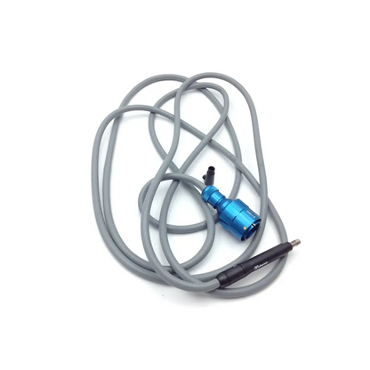 Gray coiled hose with blue metallic connector and black grip handle for valleylab cusa excel 36khz straight handpiece