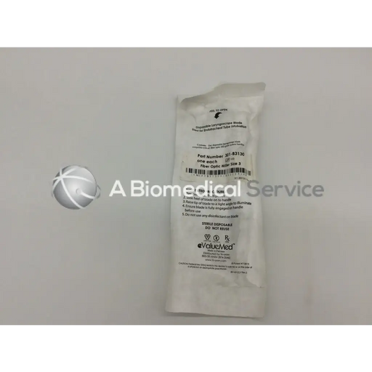 ValueMed Miller #3 Disposable Laryngoscope Blade 301-B3130