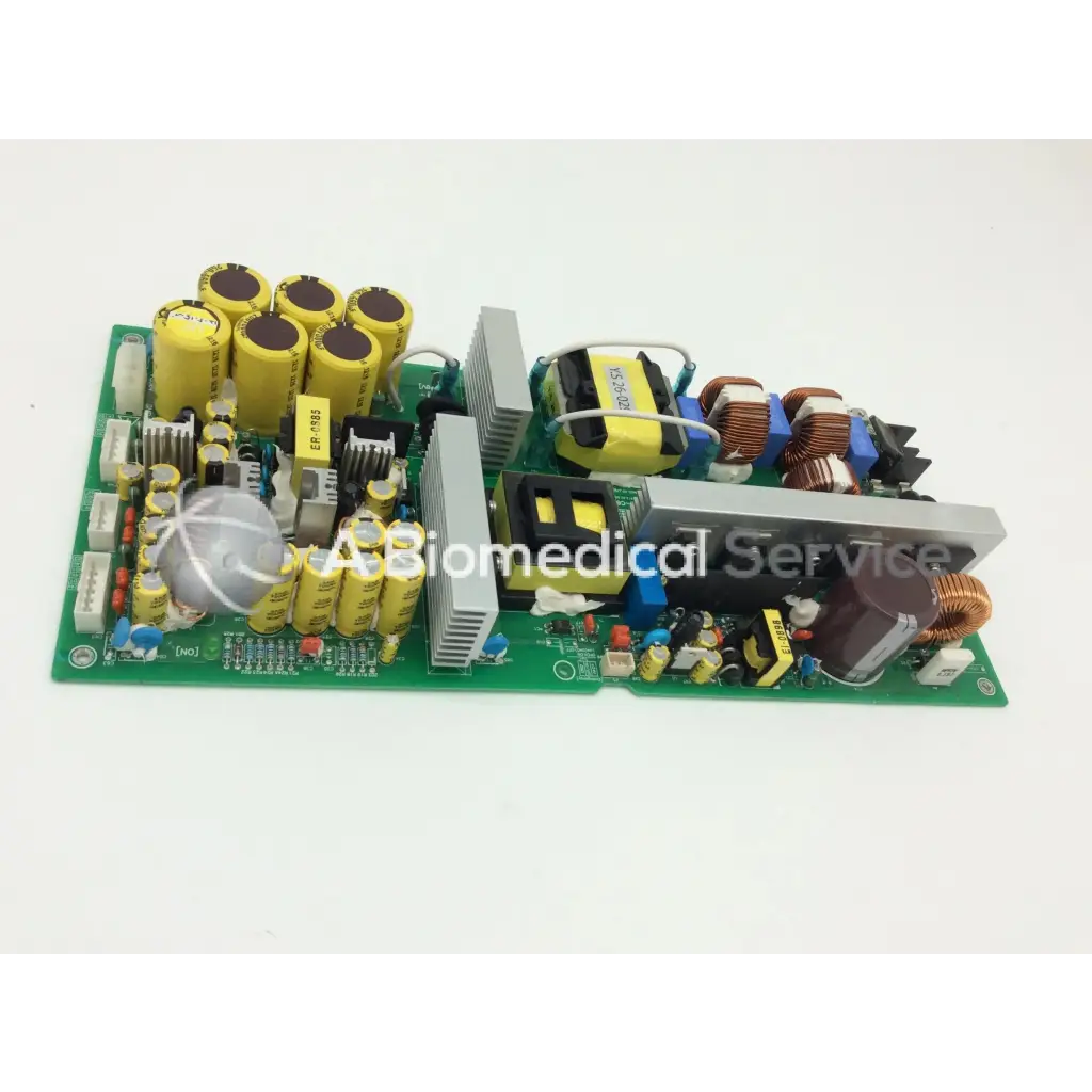 Vatech panoramic dental x-ray model vt-pwr-004 green circuit board with yellow capacitors copper windings and silver heat sinks