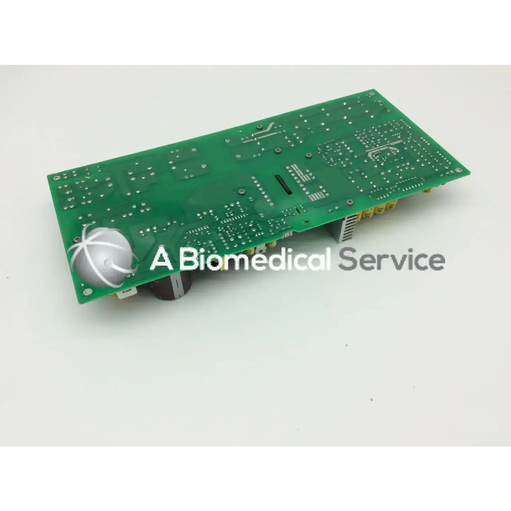 Green rectangular circuit board with silver components and gold connectors for vatech panoramic dental x-ray model vt-pwr-004
