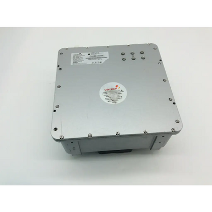 Silver metallic vatech industrial control box with circular brand sticker and screws for x-ray generator hdg-07b10t2