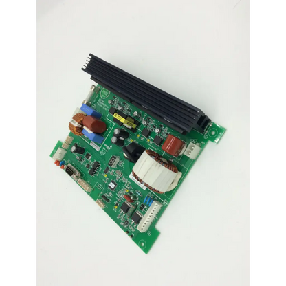 Green printed circuit board with black heat sink and capacitors in vatech inv-10 hd01 b1529-12b humanray x-ray unit