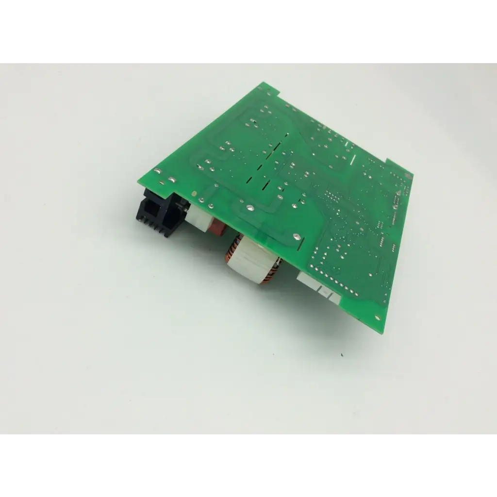 Green rectangular circuit board with black and white connectors and copper traces for vatech inv-10 hd01 b1529-12b humanray