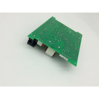 Green rectangular circuit board with black and white connectors and copper traces for vatech inv-10 hd01 b1529-12b humanray