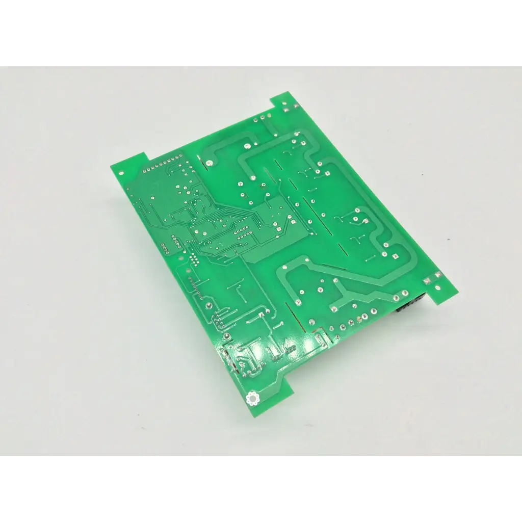 Green rectangular printed circuit board with silver solder pads for vatech inv-10 hd01 b1529-12b humanray