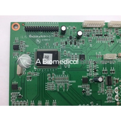 Green circuit board vb-1518 4417113200f5 qd96 with black integrated circuits and silver connectors e198919 board