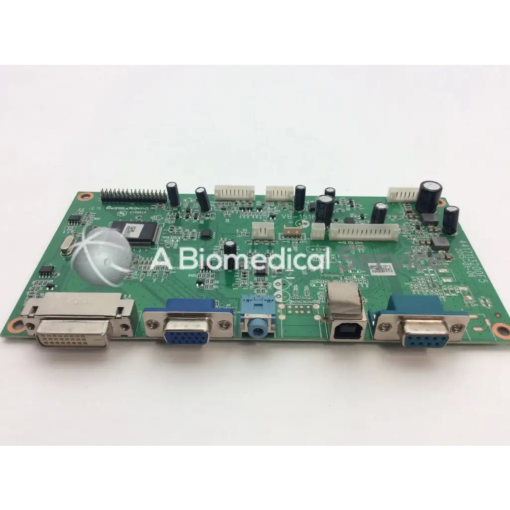 Green circuit board vb-1518 4417113200f5 qd96 with multiple ports and electronic components e198919 board