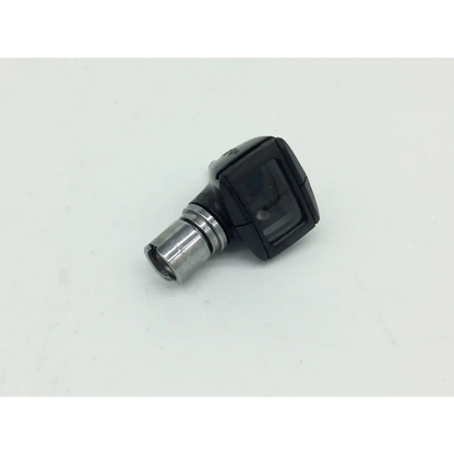 Welch Allyn 25026 diagnostic otoscope head with matte black handle and metallic silver cylindrical tip