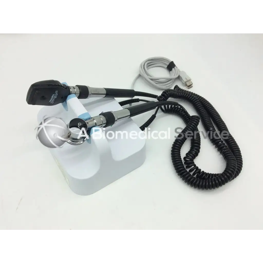Load image into Gallery viewer, A Biomedical Service Welch Allyn Green Series GS 777 Wall Transformer Opthalmoscope Otoscope 408282 595.00