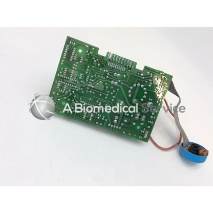 Green rectangular zeiss/humphrey 320147004 750 z axis board with silver components and blue connector for visual field analyzer